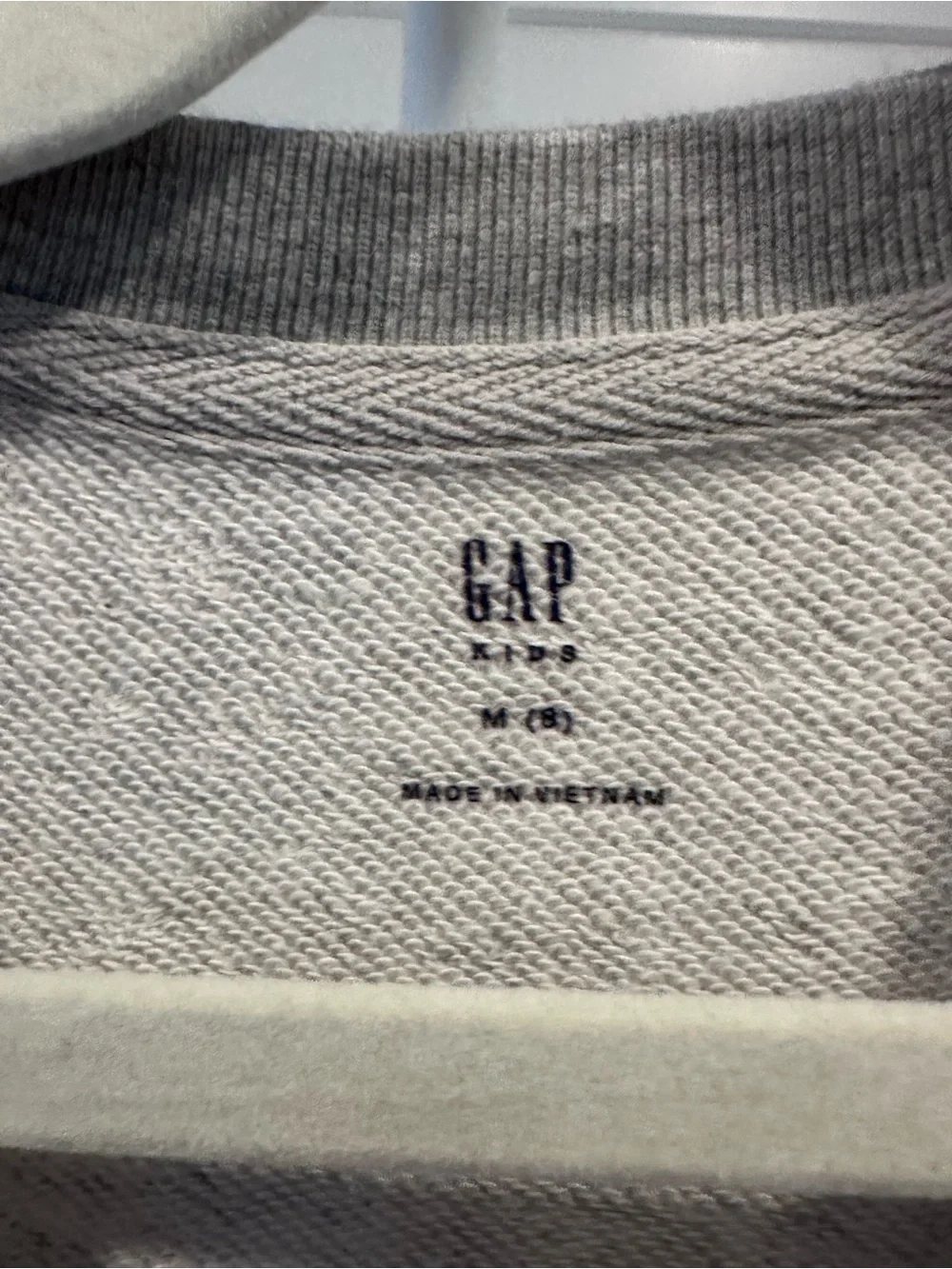 GAP Kids Heather Gray Crewneck Sweatshirt
